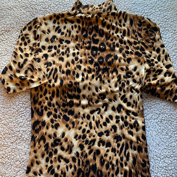 NWOT Olivia Rae-  Cheetah Crop Top, SIZE: XS - Picture 3 of 3